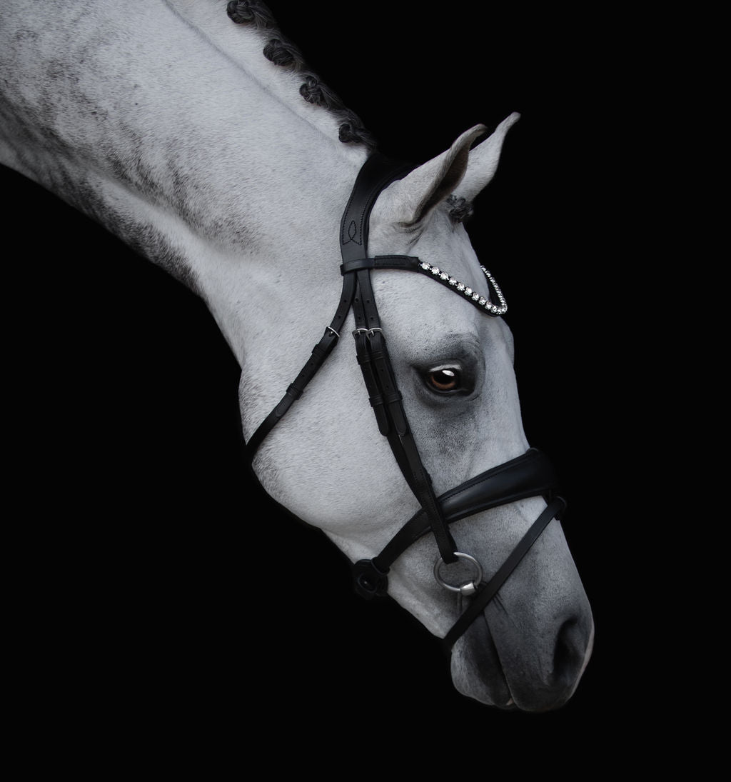 Abigail' Convertible Leather Bridle