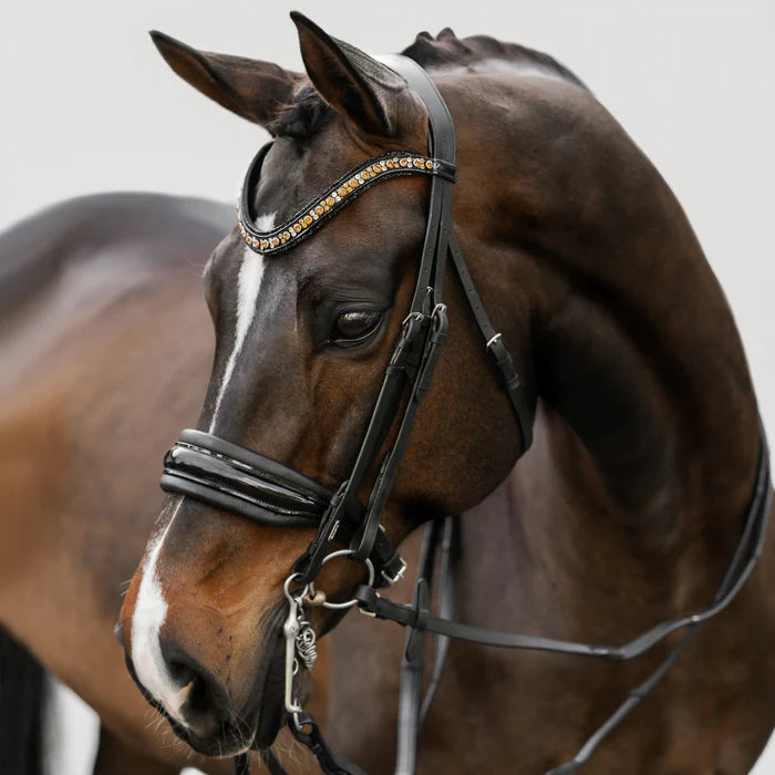Ariana Patent Noseband | Cavesson