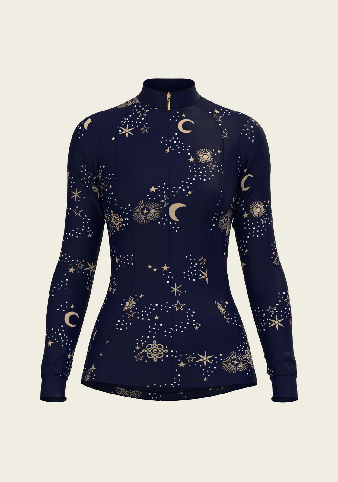 Stars on Navy | Quarter Zip Sun Shirt