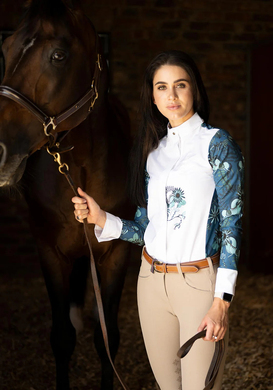 Mint Magic on Harbor Blue | Show Shirt