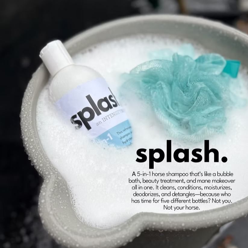 Splash. An Intensifying Shampoo